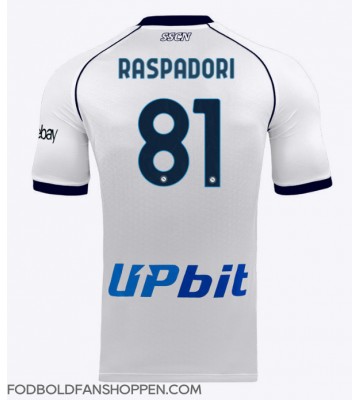 SSC Napoli Giacomo Raspadori #81 Udebanetrøje 2023-24 Kortærmet